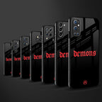 demons glass case for iphone x image-3