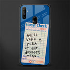 dessert menu glass case for realme narzo 10a image