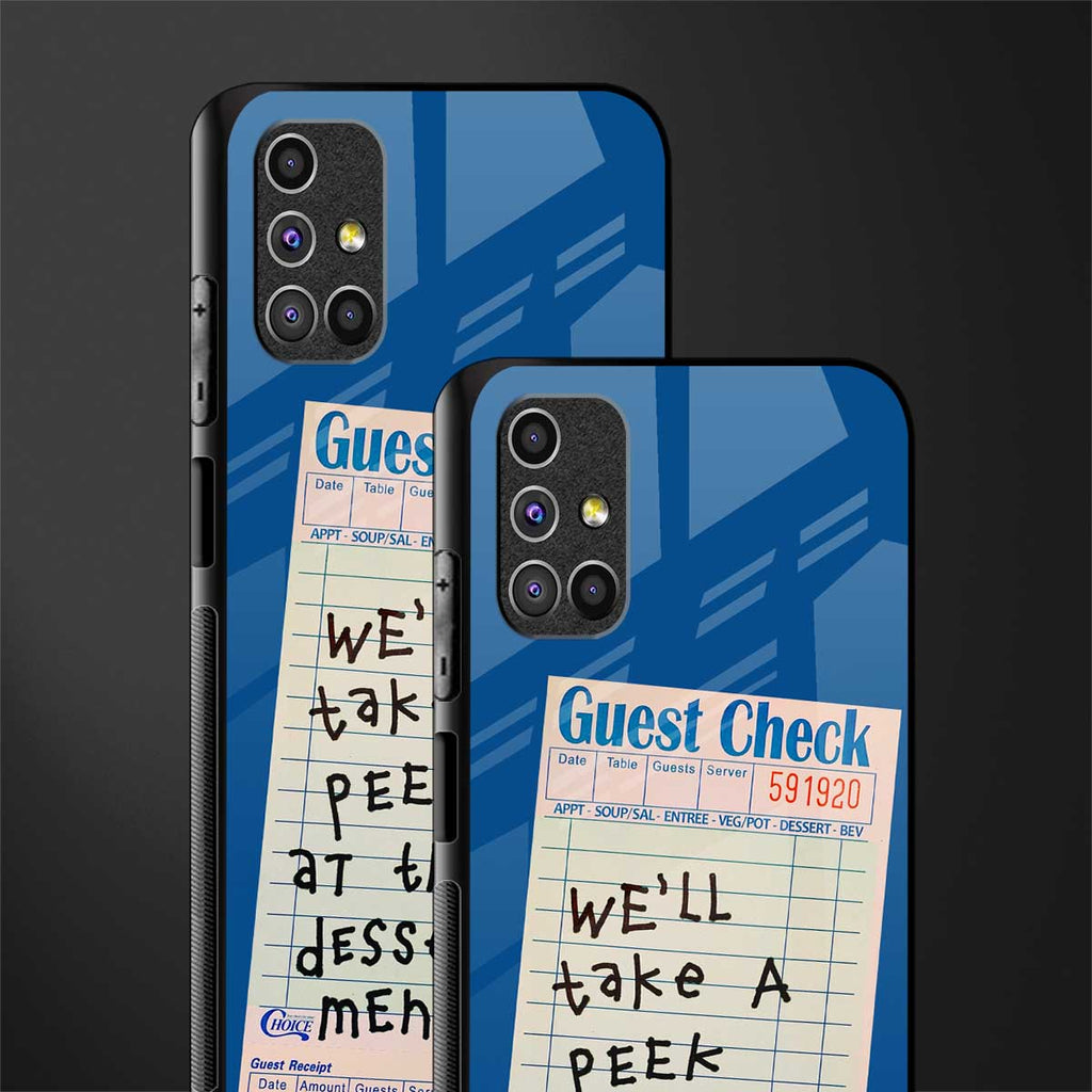 dessert menu glass case for samsung galaxy m31s image-2