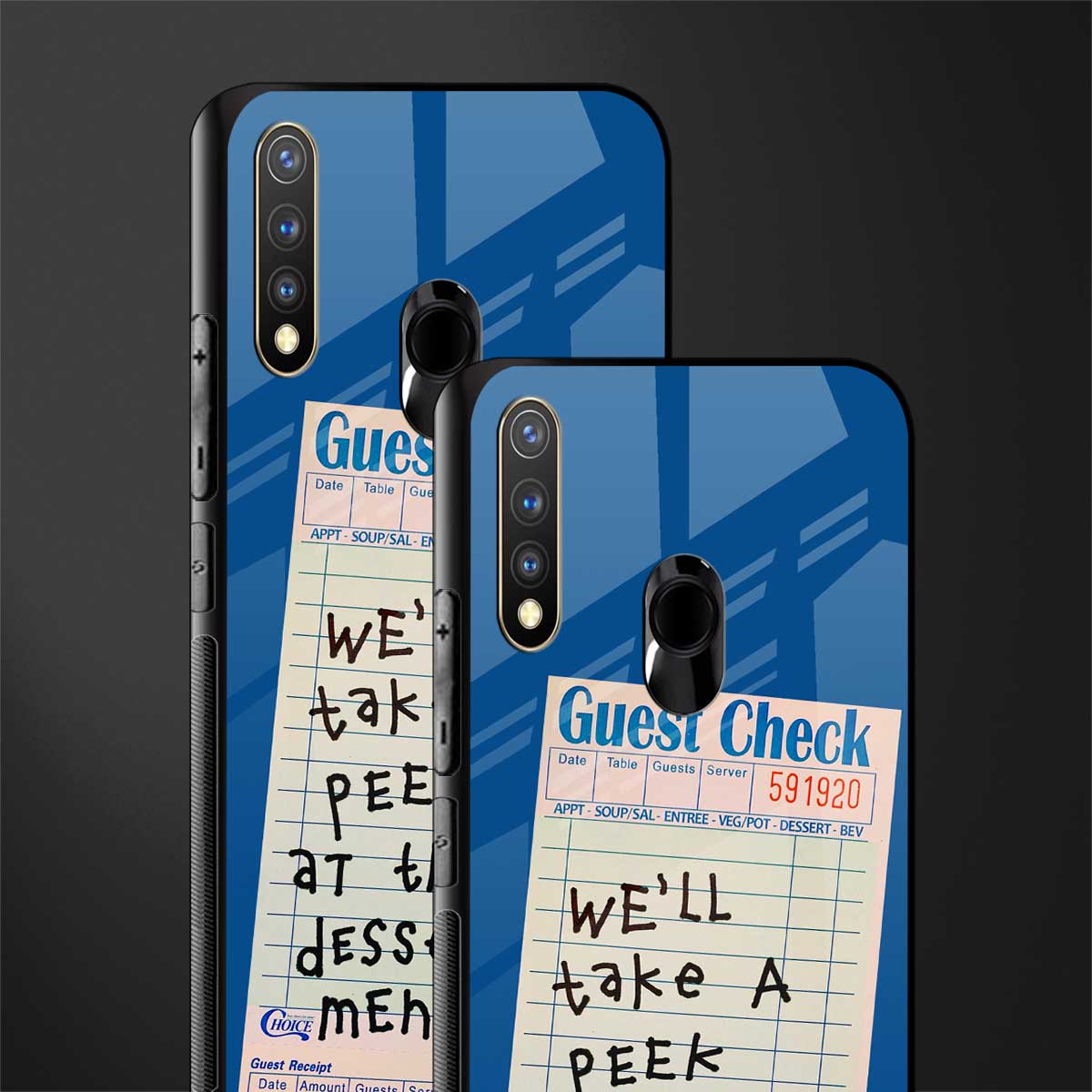 dessert menu glass case for vivo y19 image-2