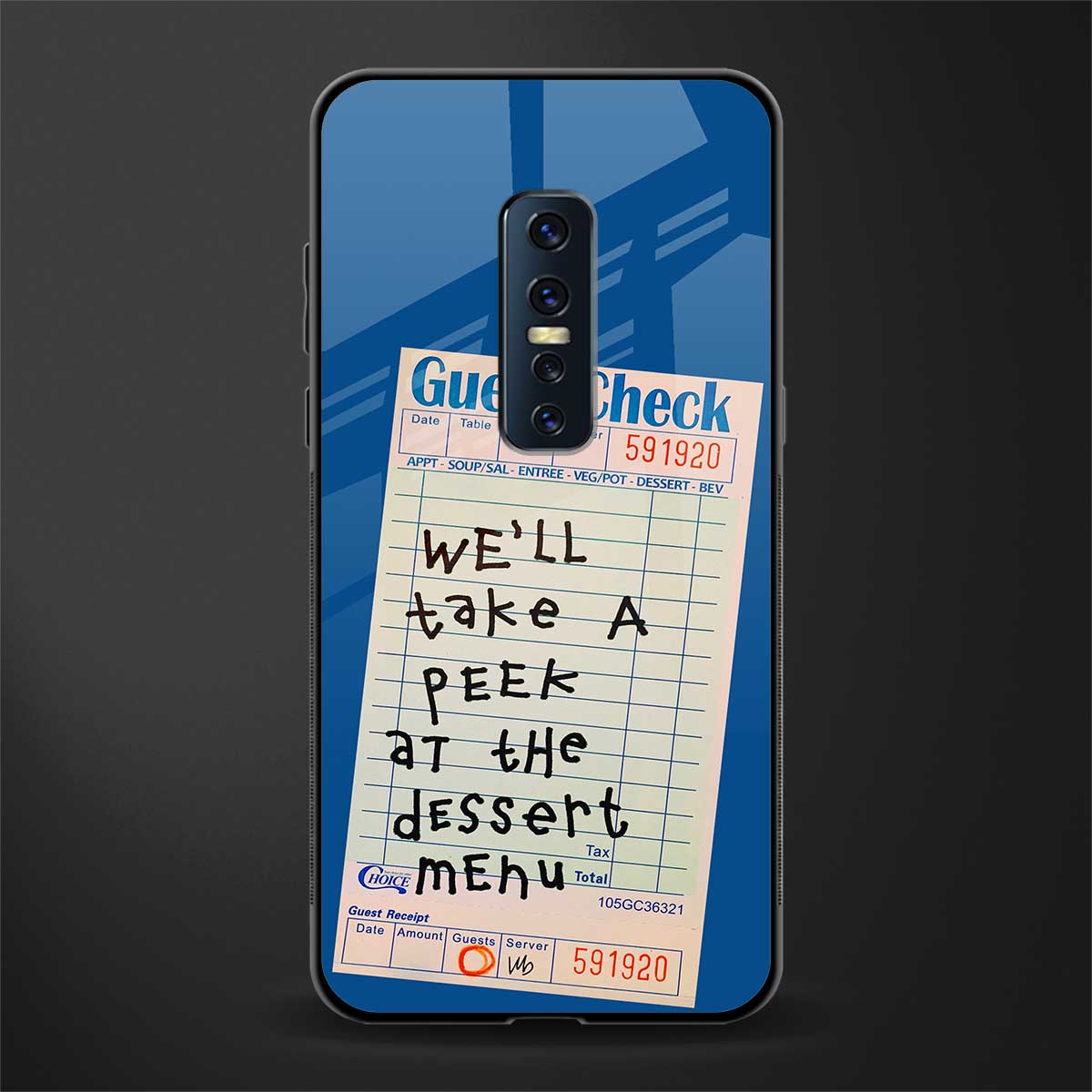 dessert menu glass case for vivo v17 pro image