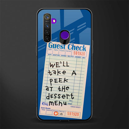 dessert menu glass case for realme 5i image