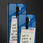 dessert menu glass case for redmi note 8 pro image-2