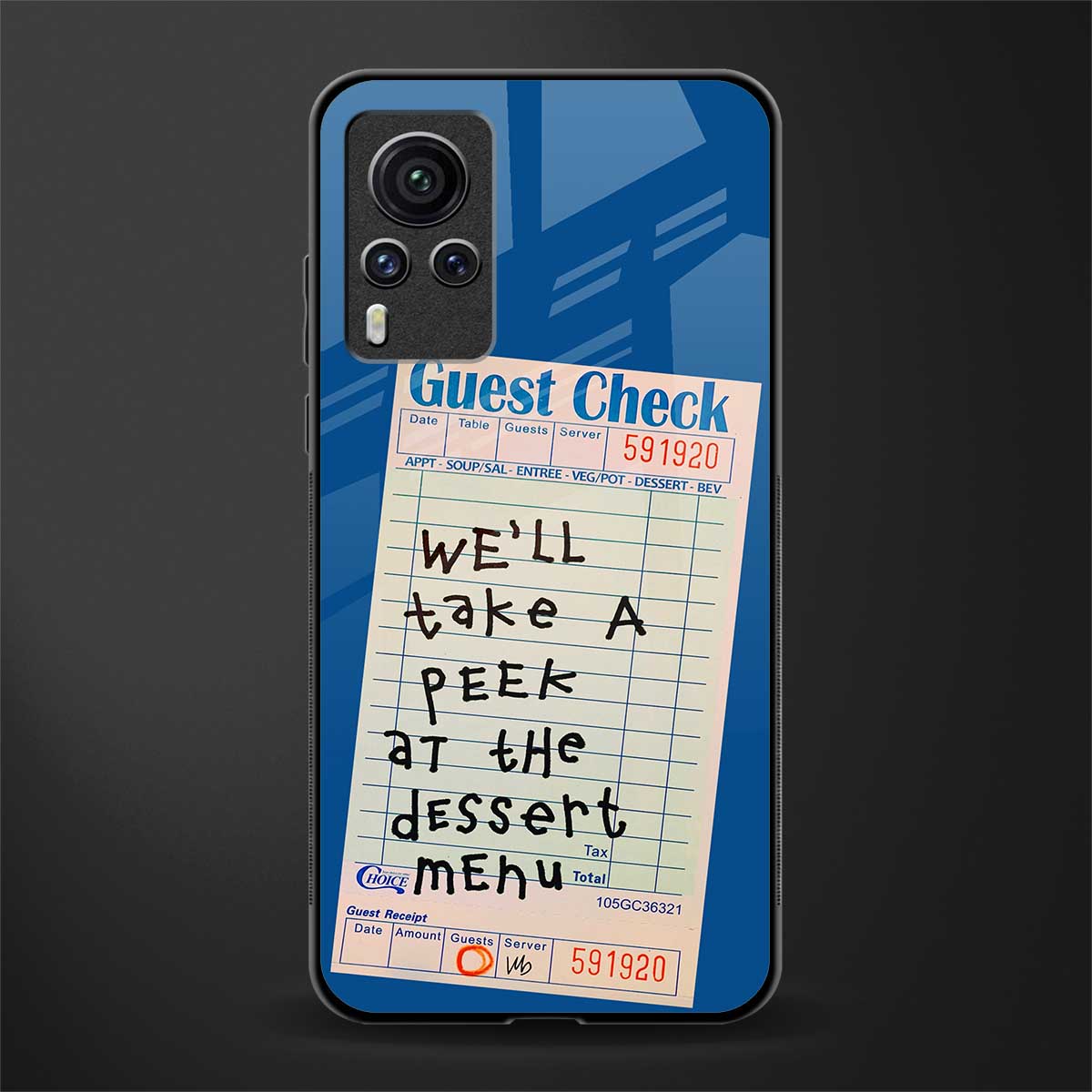 dessert menu glass case for vivo x60 pro image