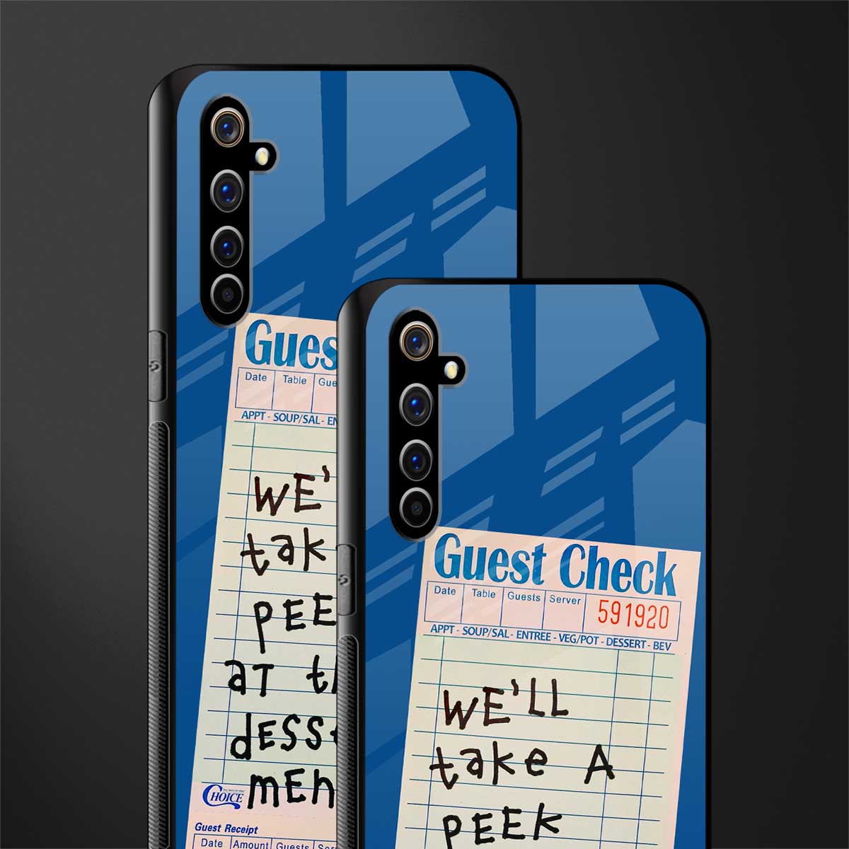 dessert menu glass case for realme x50 pro image-2