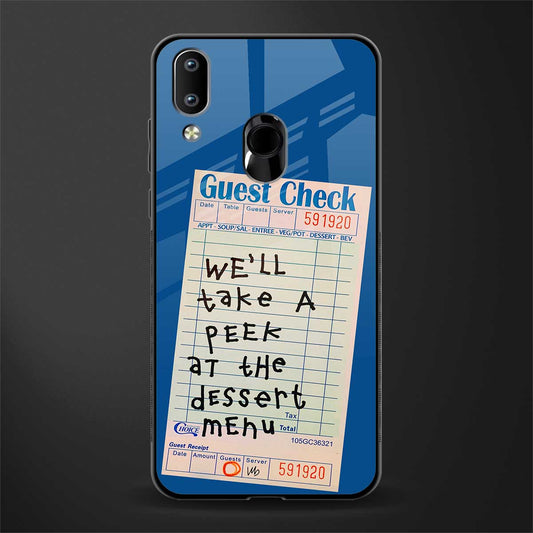dessert menu glass case for vivo y91 image