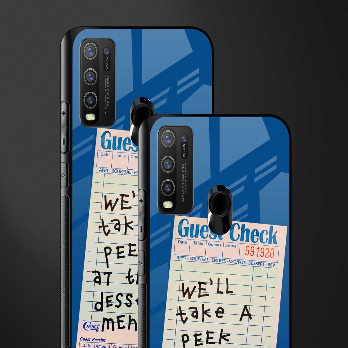 dessert menu glass case for vivo y50 image-2