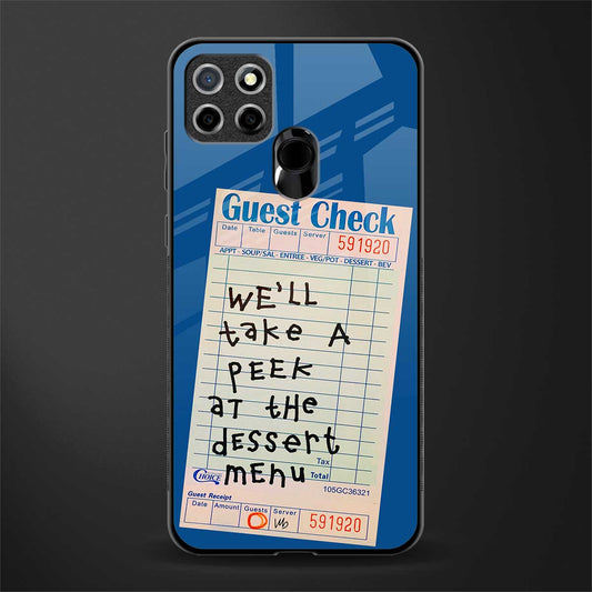 dessert menu glass case for realme narzo 30a image