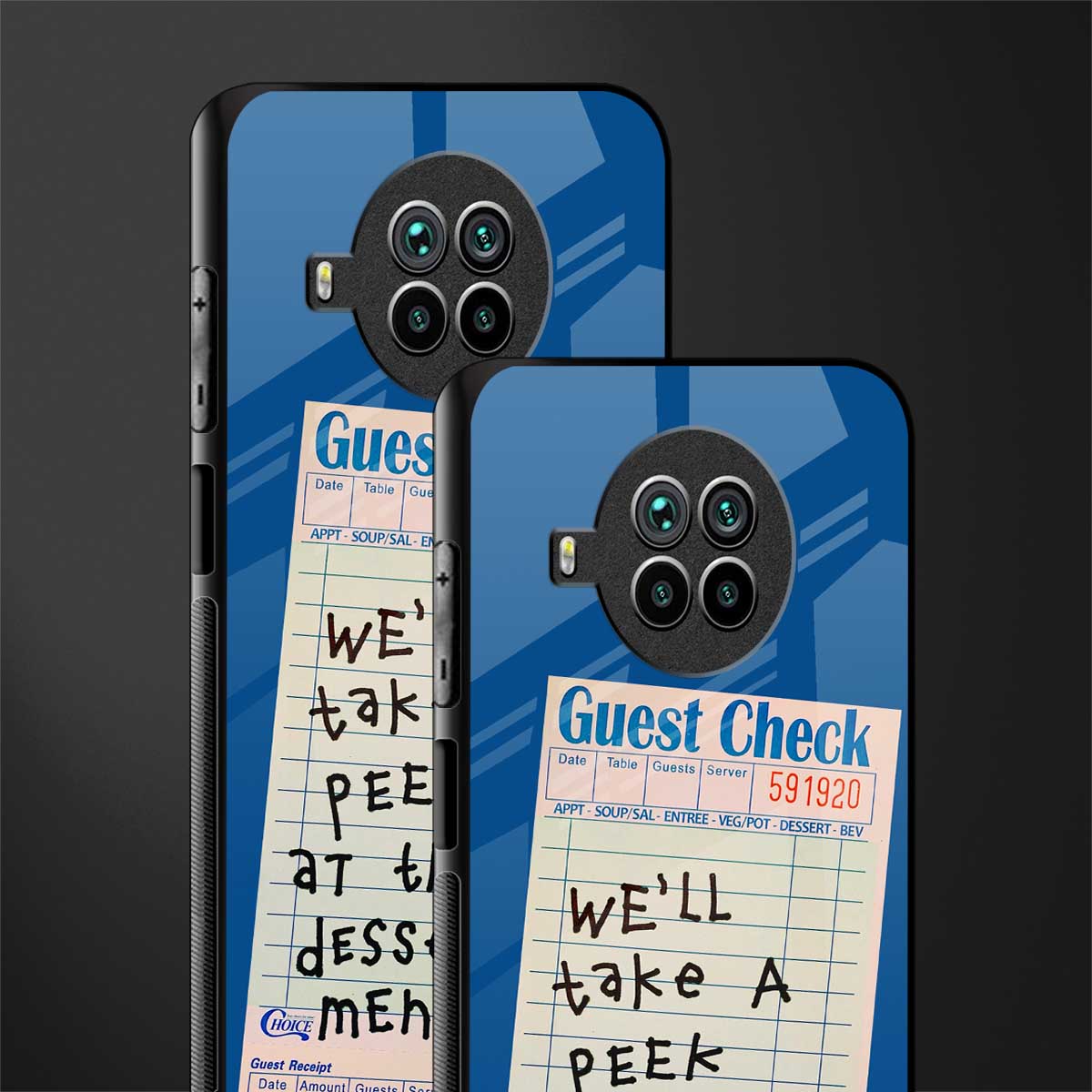 dessert menu glass case for mi 10i image-2