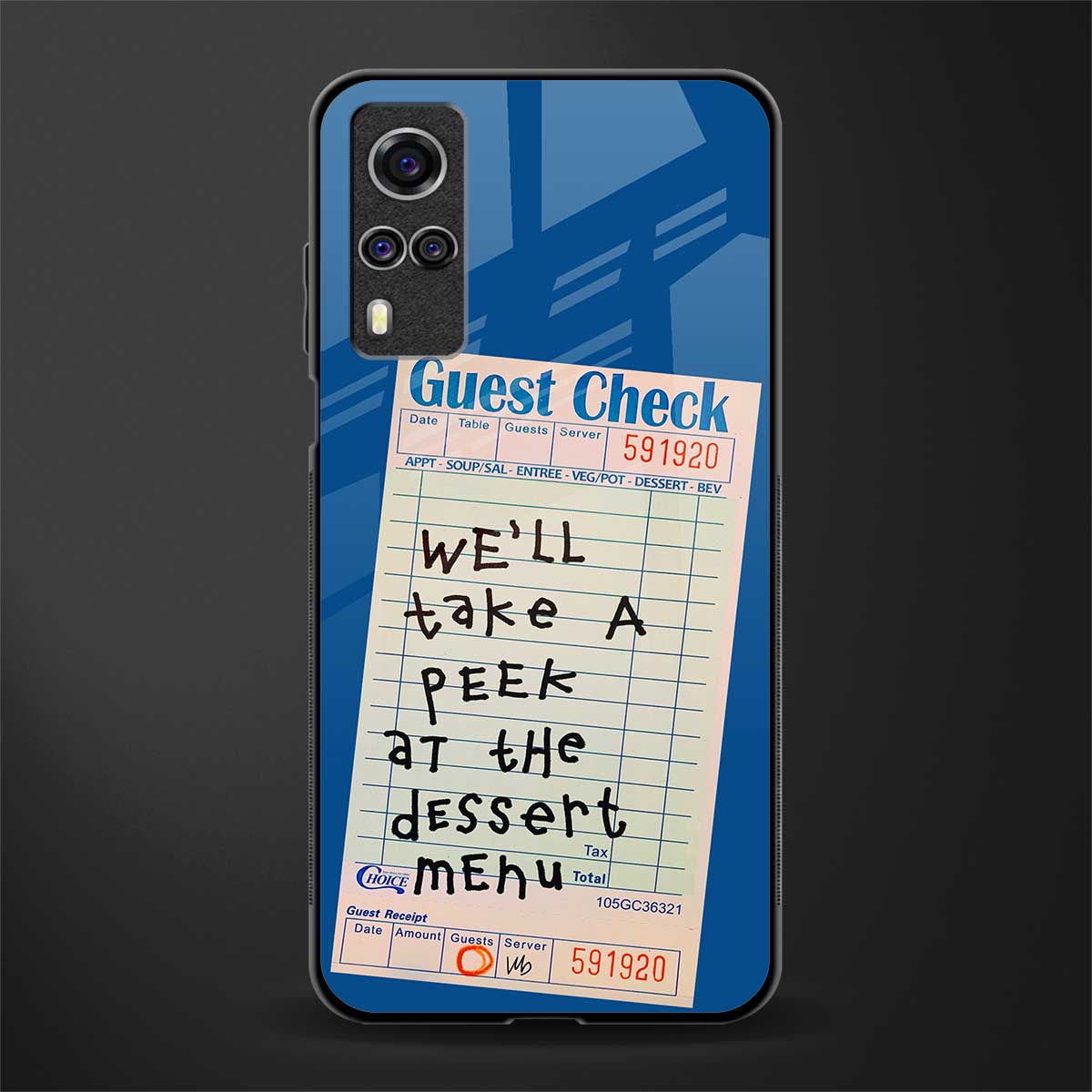 dessert menu glass case for vivo y51a image