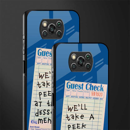 dessert menu glass case for poco x3 pro image-2