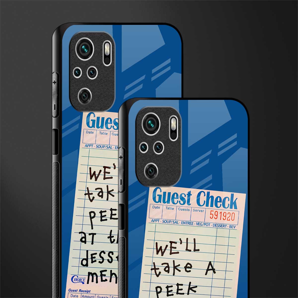 dessert menu glass case for redmi note 10s image-2