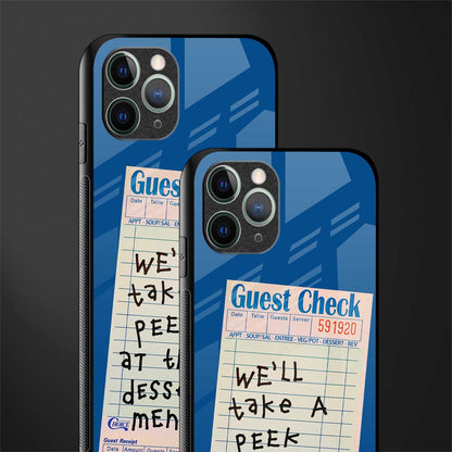 dessert menu glass case for iphone 11 pro max image-2