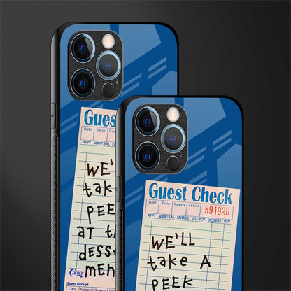 dessert menu glass case for iphone 12 pro image-2