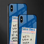 dessert menu glass case for iphone xs max image-2