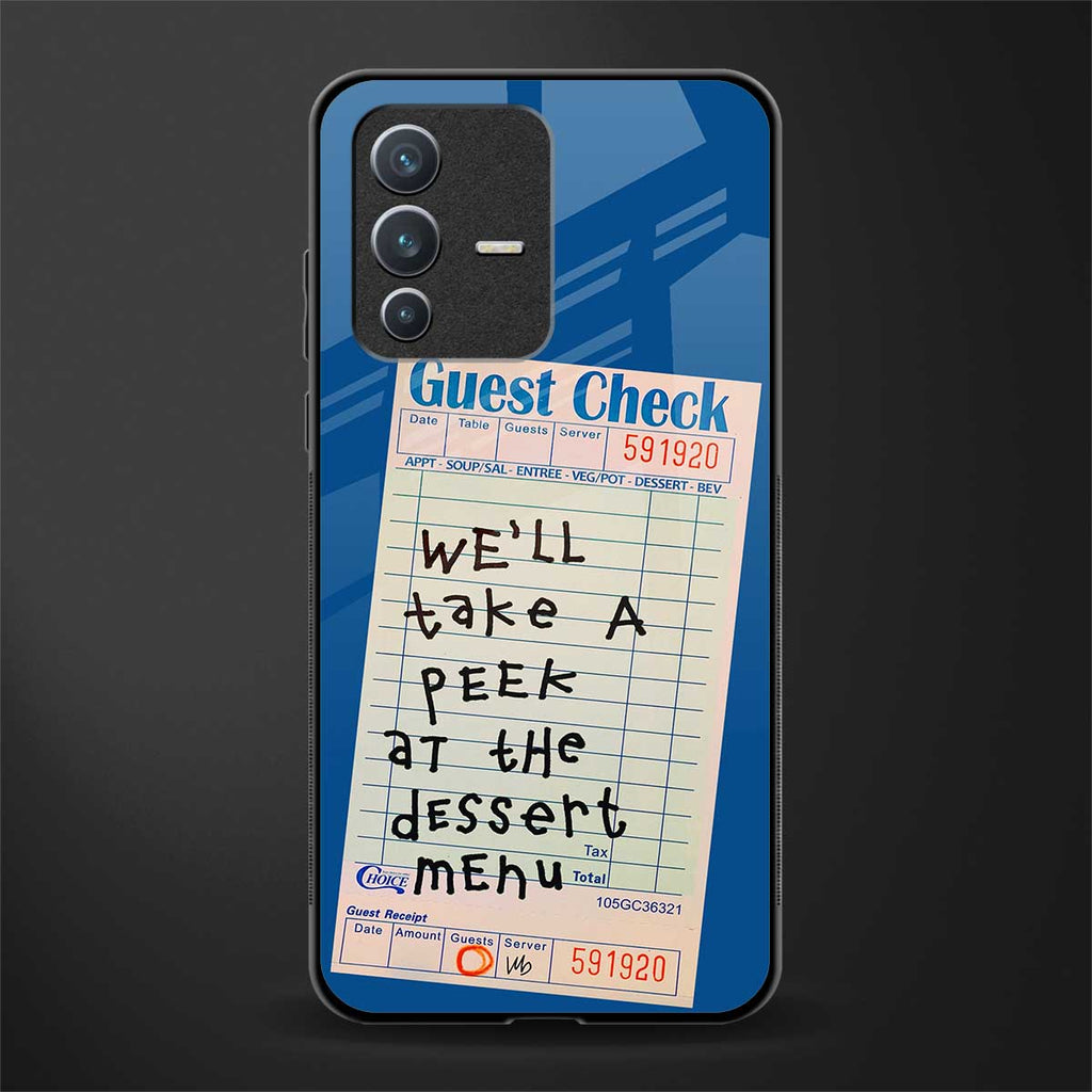 dessert menu glass case for vivo v23 5g image