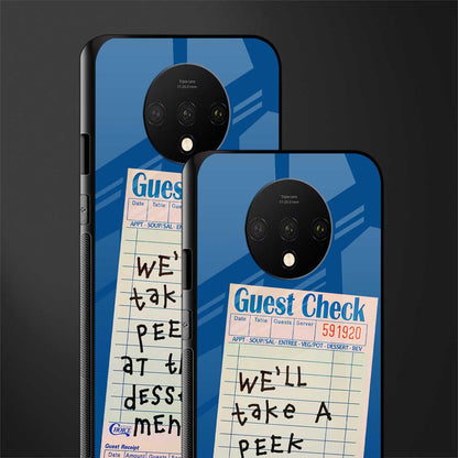 dessert menu glass case for oneplus 7t image-2