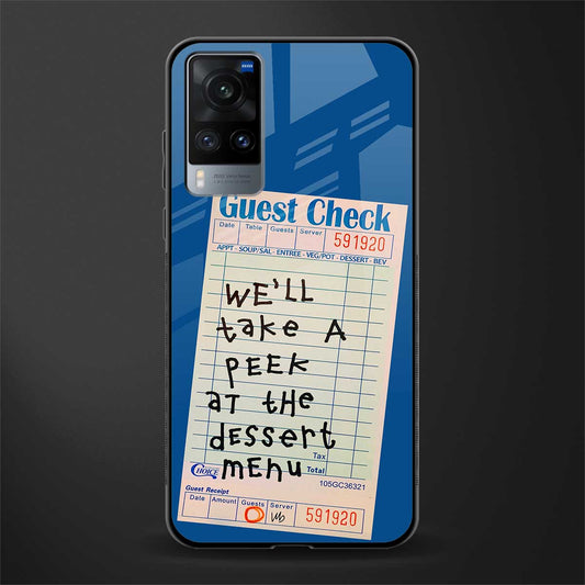 dessert menu glass case for vivo x60 image