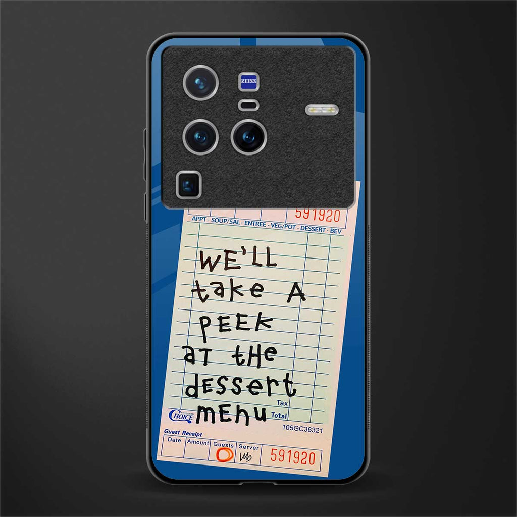dessert menu glass case for vivo x80 pro 5g image