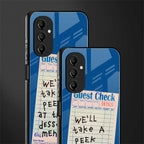 dessert menu back phone cover | glass case for samsung galaxy a14 5g