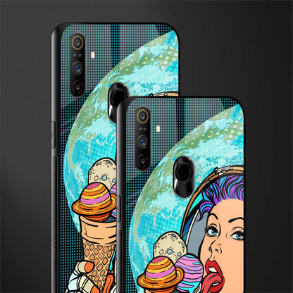 dessert space glass case for realme narzo 20a image-2