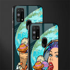 dessert space glass case for samsung galaxy f41 image-2