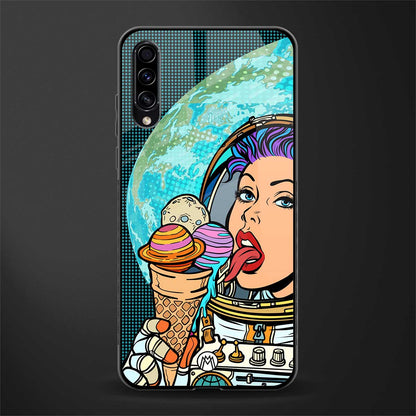 dessert space glass case for samsung galaxy a50 image