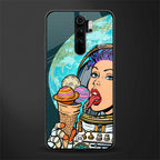 dessert space glass case for redmi note 8 pro image