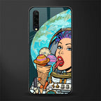 dessert space glass case for mi a3 redmi a3 image