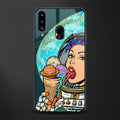 dessert space glass case for samsung galaxy a20s image