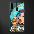 dessert space glass case for samsung galaxy a20s image