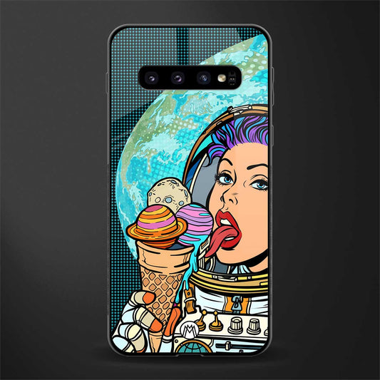 dessert space glass case for samsung galaxy s10 plus image