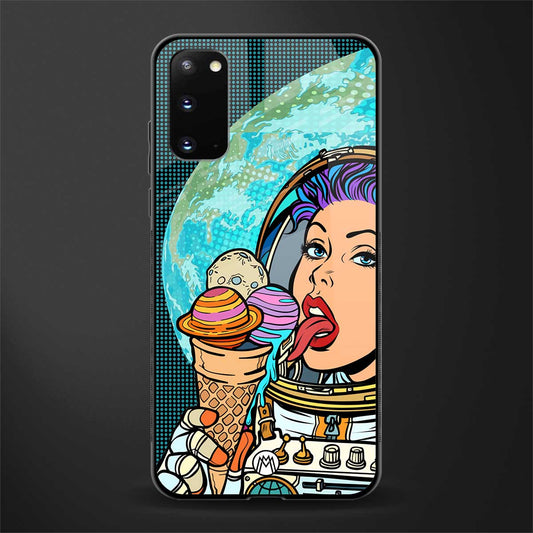 dessert space glass case for samsung galaxy s20 image