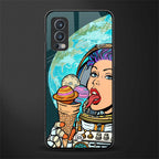 dessert space glass case for oneplus nord 2 5g image