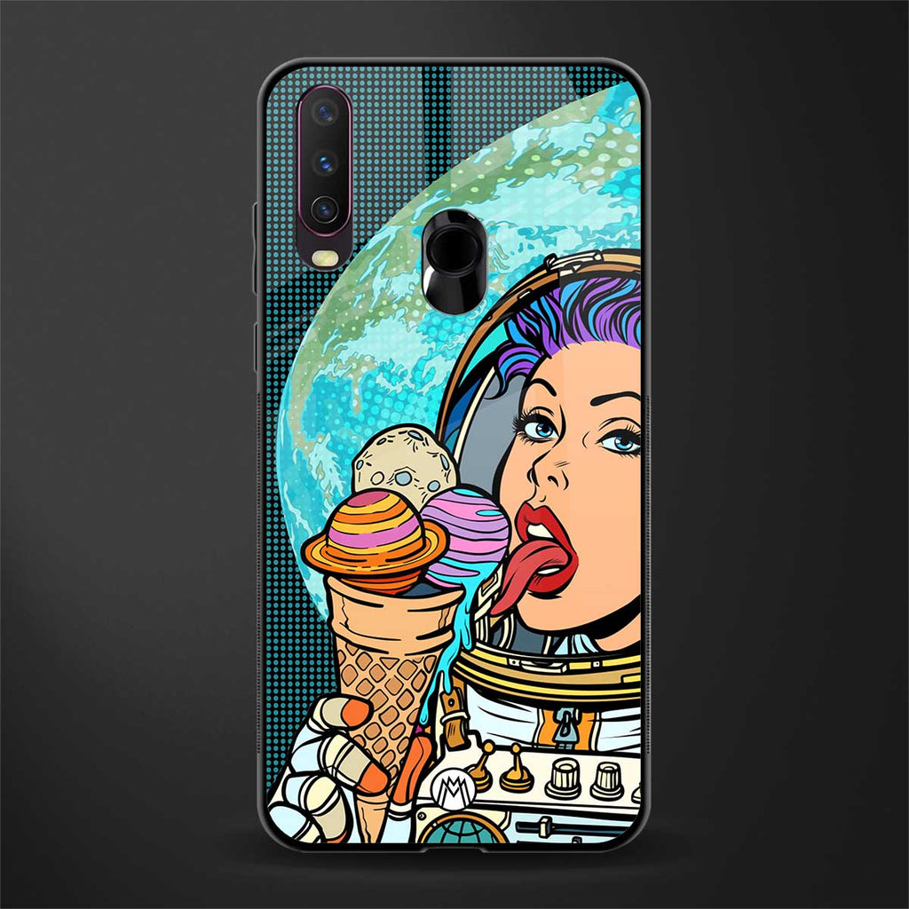 dessert space glass case for vivo y12 image