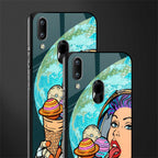 dessert space glass case for vivo y93 image-2