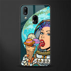 dessert space glass case for vivo y91 image