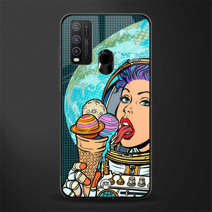 dessert space glass case for vivo y50 image