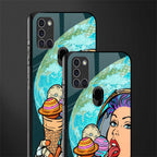 dessert space glass case for samsung galaxy a21s image-2