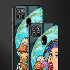 dessert space glass case for realme c25 realme c25s image-2