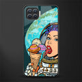 dessert space glass case for oppo f17 image