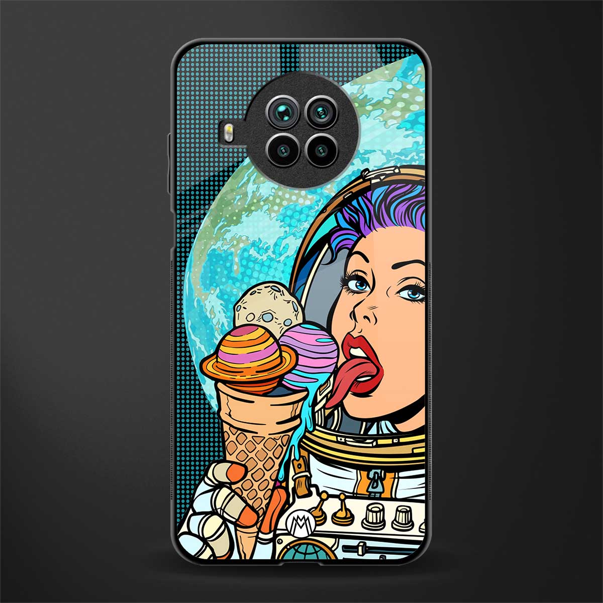 dessert space glass case for mi 10i image
