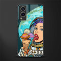 dessert space glass case for vivo v21e 5g image