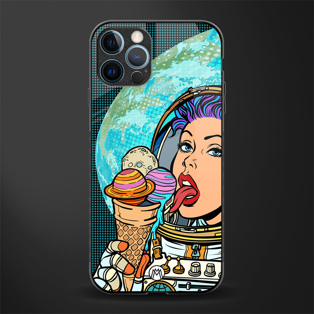 dessert space glass case for iphone 12 pro max image