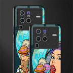 dessert space glass case for vivo x80 pro 5g image-2
