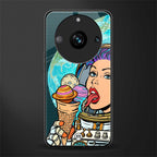dessert space back phone cover | glass case for realme 11 pro 5g
