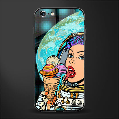 dessert space glass case for iphone 6 image