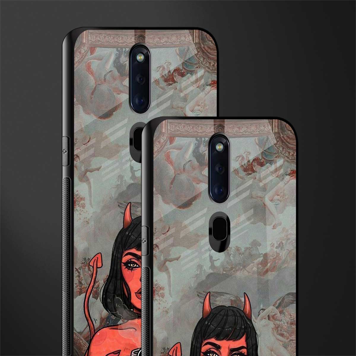 devil buys mymerchandize glass case for oppo f11 pro image-2