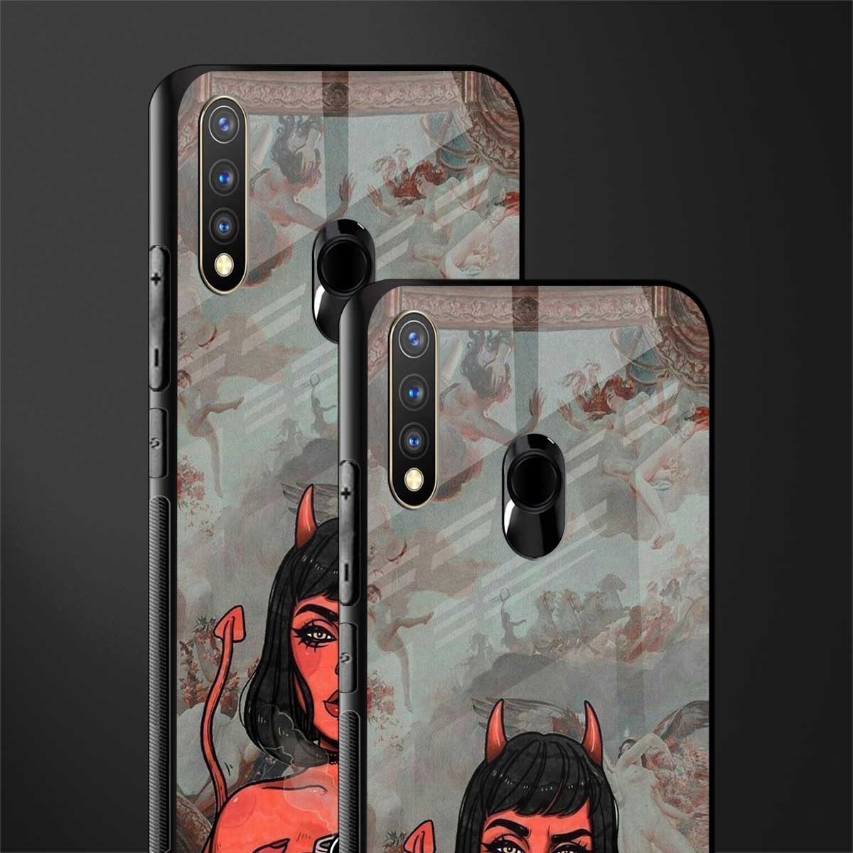 devil buys mymerchandize glass case for vivo u20 image-2