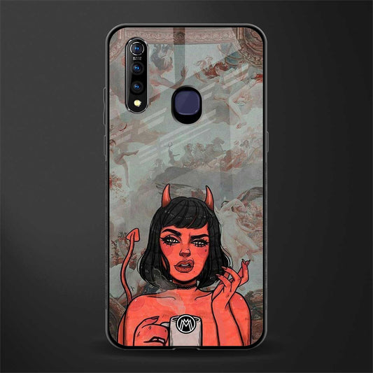 devil buys mymerchandize glass case for vivo z1 pro image
